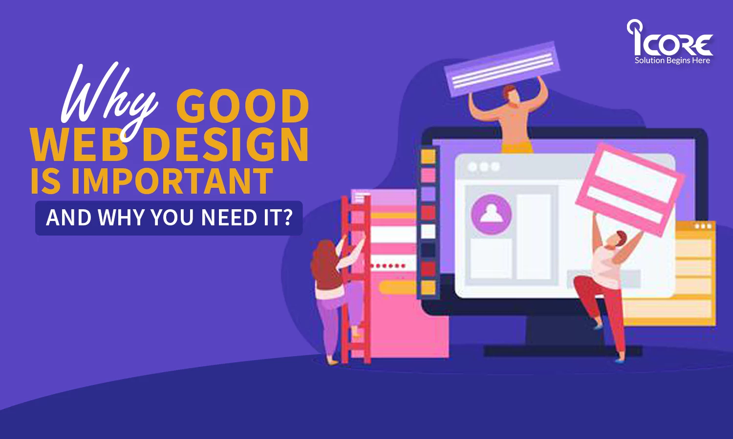 Did you know that good web design is important for your business?